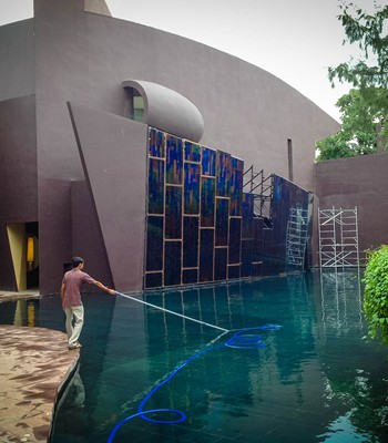 Glass Boat Installation